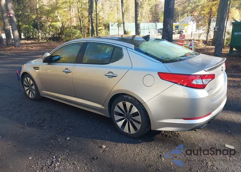 2012 Kia Optima Sx из США, поврежденный, VIN 5XXGR4A68CG025374
